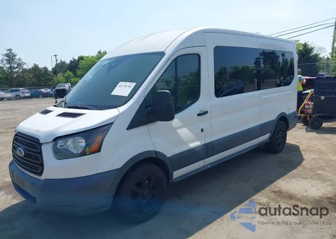 2015 Ford Transit-350 Xl z USA, uszkodzony, nr VIN 1FBAX2CM1FKA48196